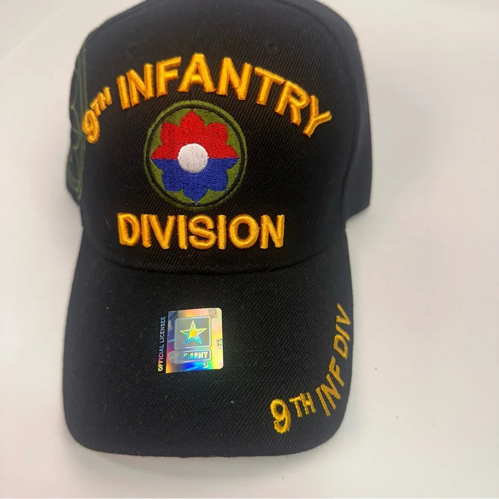 9th‎ Infantry Division Mens Cap - Black